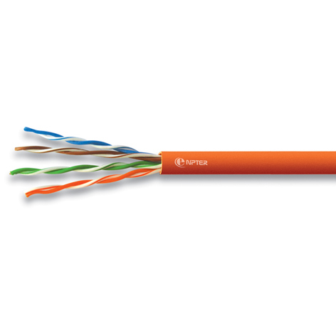 恩普特超五類非屏蔽4對(duì)室內(nèi)低煙無(wú)鹵線纜